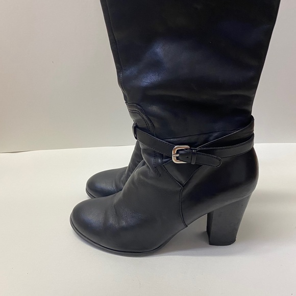 Marc Fisher MF Kevins Knee High Heeled Boots - Picture 2 of 5
